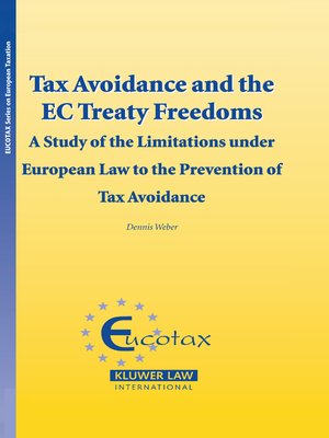 cover image of Tax Avoidance and the EC Treaty Freedoms